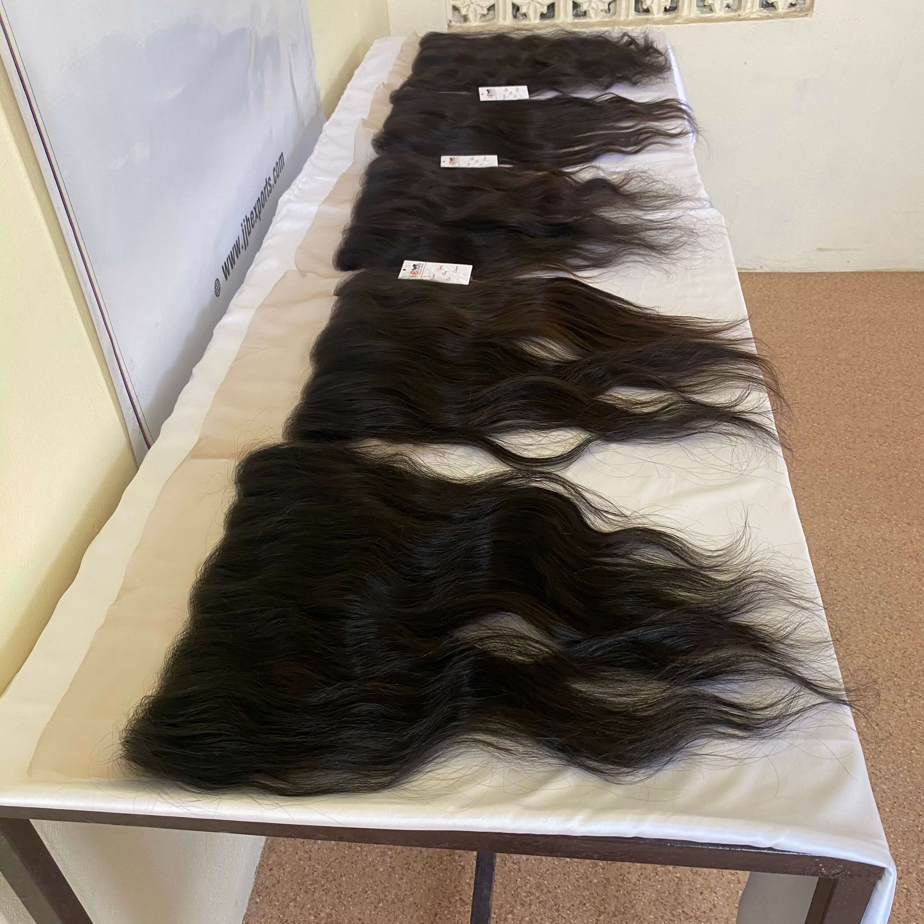 Natural Black Raw Brazilian Remy Human Hair Bundle With Hd Lace Closure Frontal