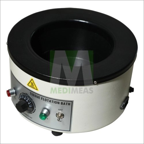Laboratory Tissue Flotation Bath - Mild Steel, 220-240 Volt | Illuminated Area, Precision Temperature Control, Black Anodized Aluminum Interior