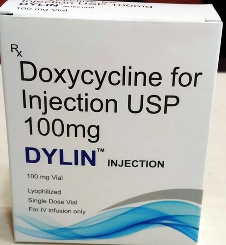 Doxycycline Injection - 100mg Dosage | Broad-Spectrum Antibiotic for Adult Use