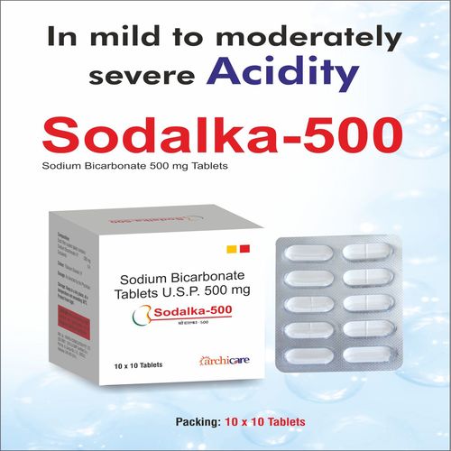 सोडियम बाइकार्बोनेट 500mg