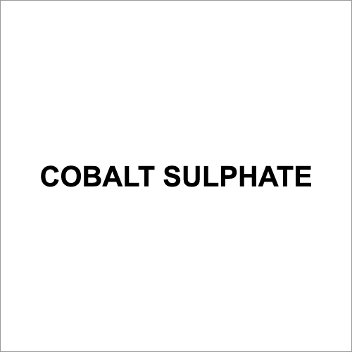 Cobalt Sulphate - Industrial Grade 99% Purity Pink to Red Crystalline Solid | Highly Soluble in Water, Used in Battery Production and Agricultural Supplements
