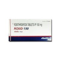  ROXID 150MG (रॉक्सिथ्रोमाइसिन (150mg) टैबलेट 