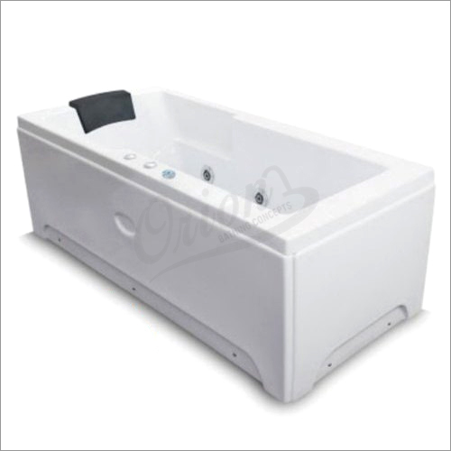 Acrylic Bathtub - One Piece, Different Sizes Available | White Acrylic Material for Elegant Bathroom Aesthetics