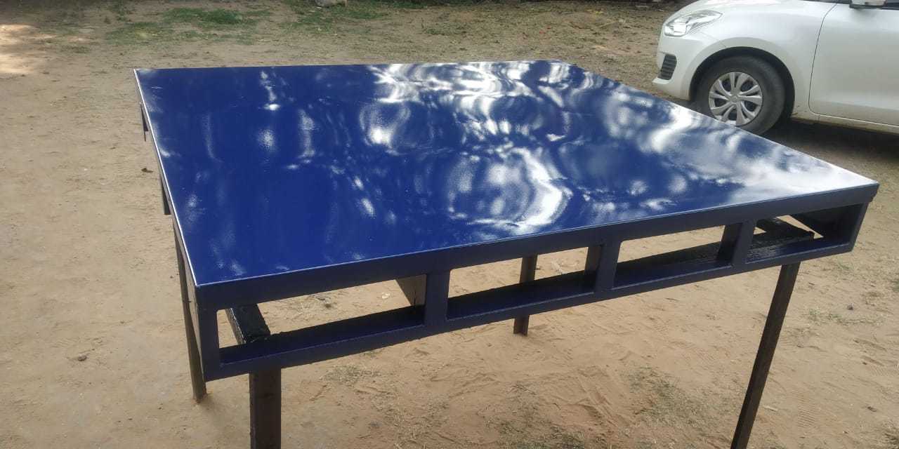 Storage Rack - Steel Material, Customizable Sizes | Bulk Storage Solution For Industrial Use, Easy Installation