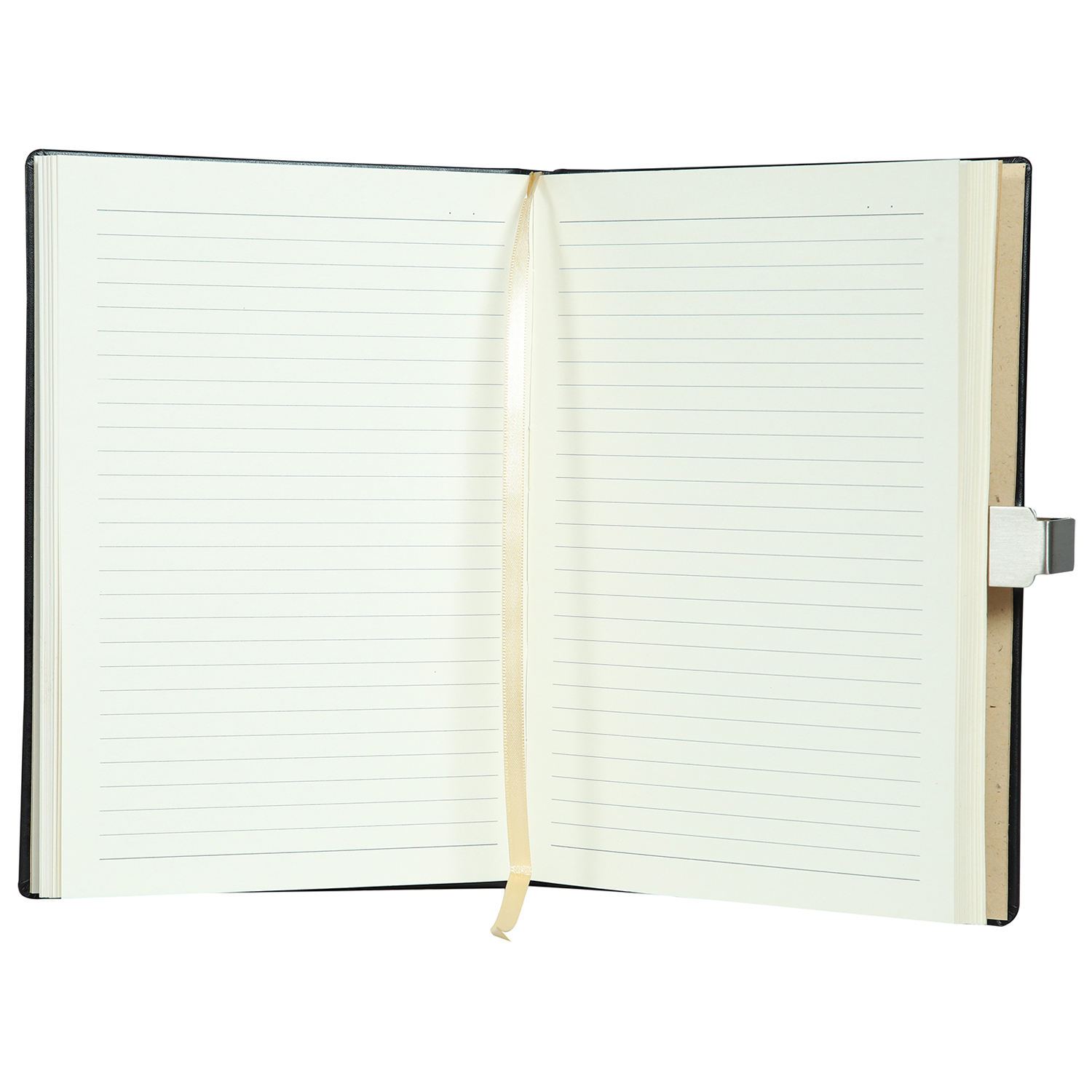 Slide-on Notes - A5 Size - (Black) Section Stitched & Bound