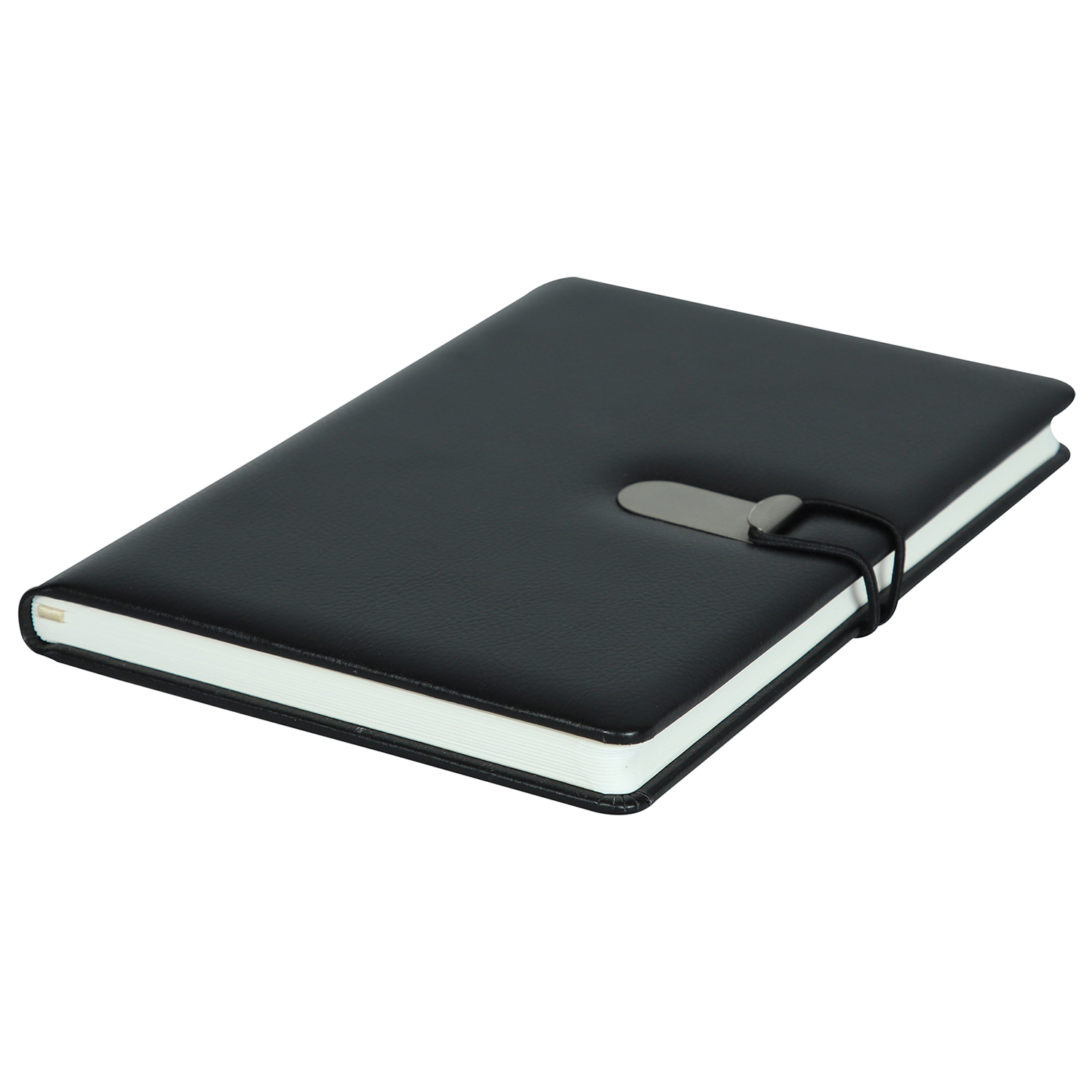 Clip-on Notes - A5 Size - (Black) Section Stitched & Bound