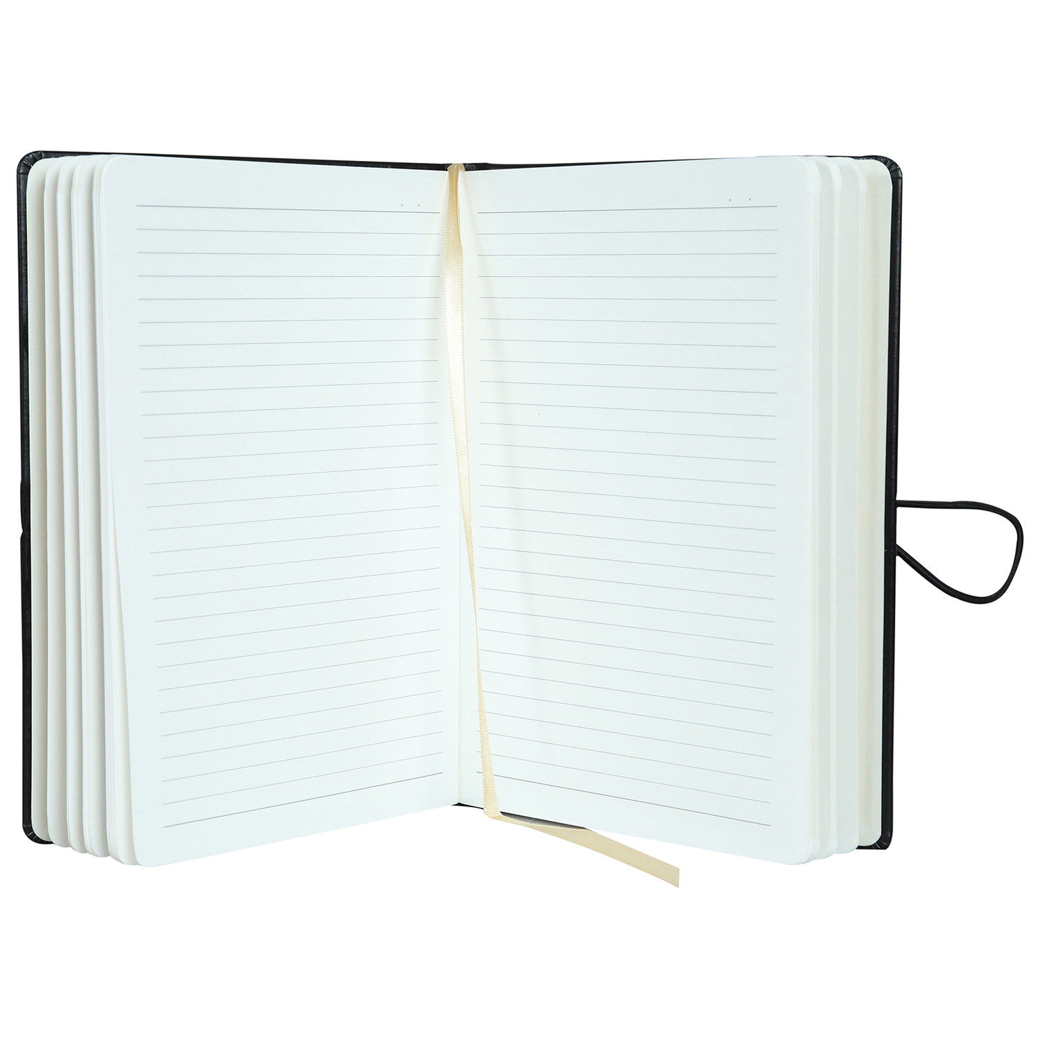 Clip-on Notes - A5 Size - (Black) Section Stitched & Bound