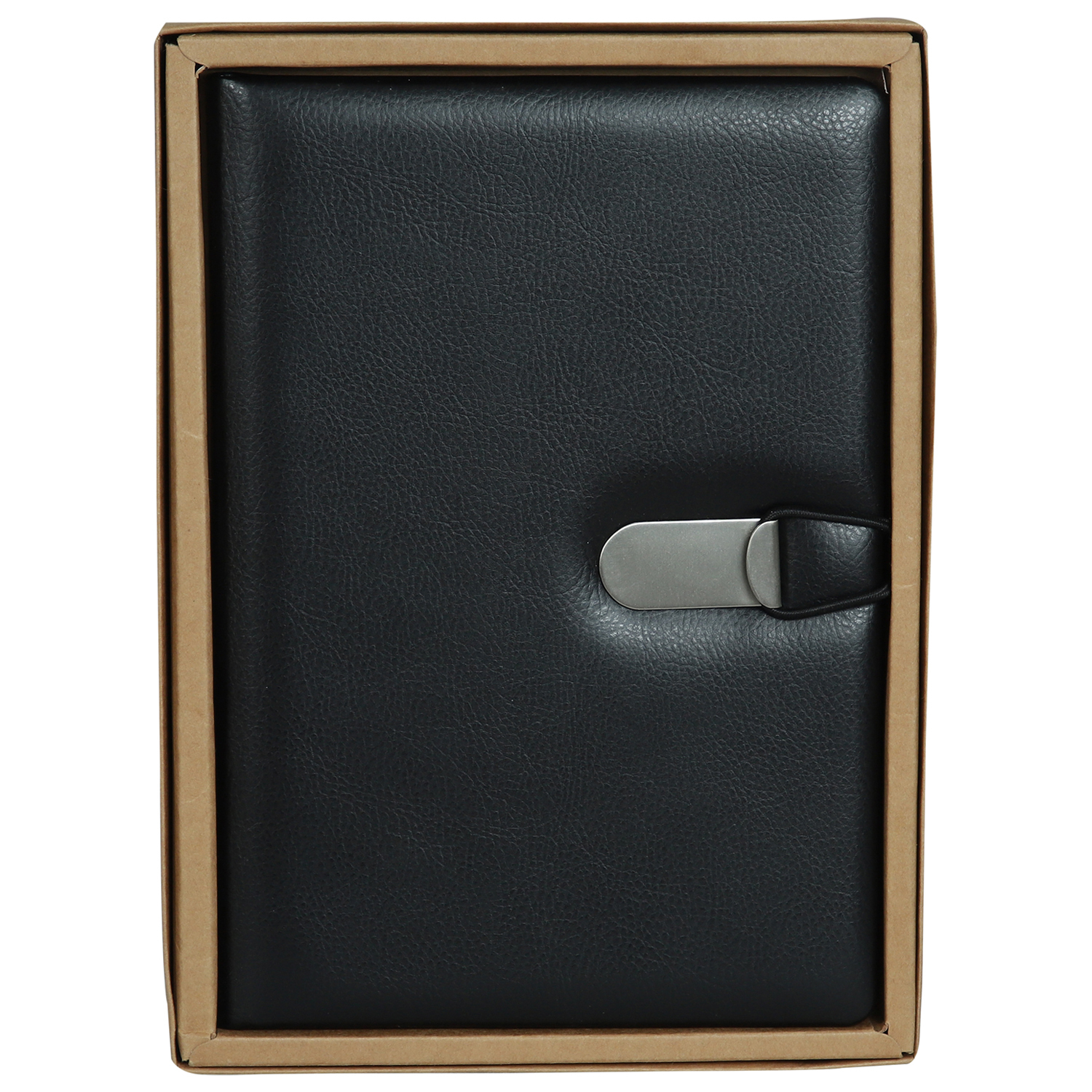 Clip-on Notes - A5 Size - (Black) Section Stitched & Bound