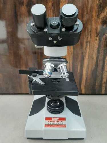 Binoculer LED Microscope - Metal Build, Black Color | Enhanced Magnification, Durable Design