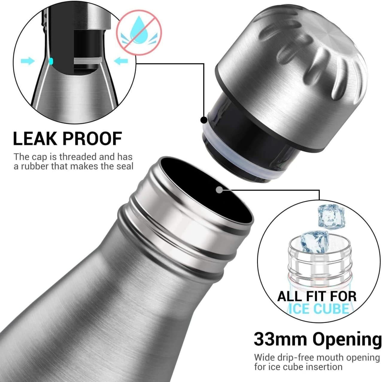 500ml Stainless Steel Bottle