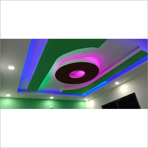 PVC False Ceiling - Light-Weight, Matte White Finish | Easy Suspended Installation, Rectangular Plain Design