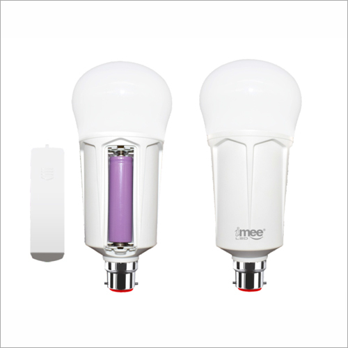 रिमूवेबल बैटरी इमरजेंसी एलईडी बल्ब बॉडी मटेरियल: एल्युमिनियम