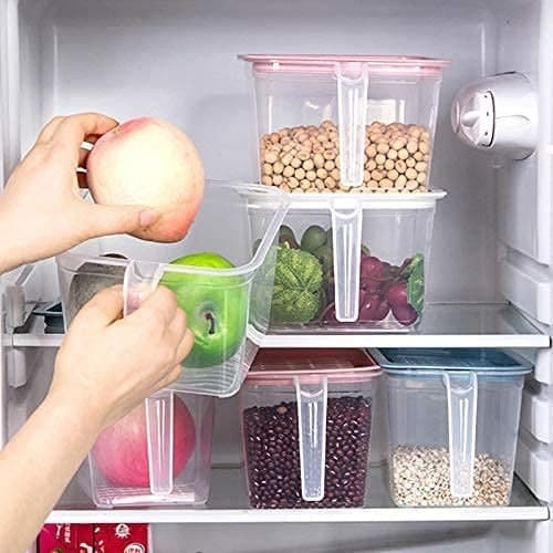 Set Of 6 Refrigerator Handle Basket