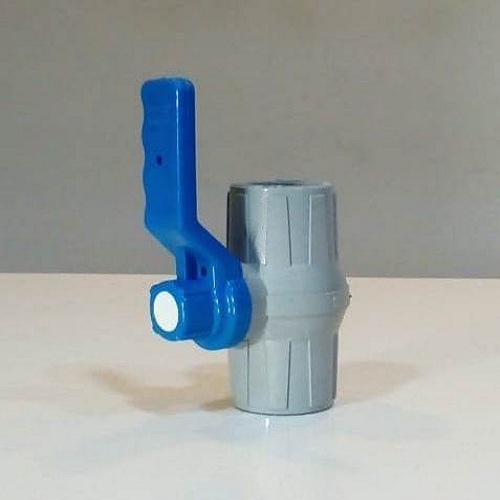 Pp Solid Ball Valve Black Long Handle Application: Water Pipe Line