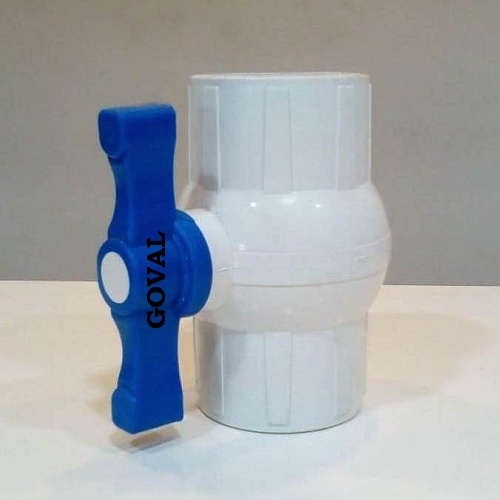 Pp Solid Ball Valve Gray Long Handle Application: Water Pipe Line
