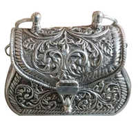 925 सिल्वर एंटीक हैंड वायलेट