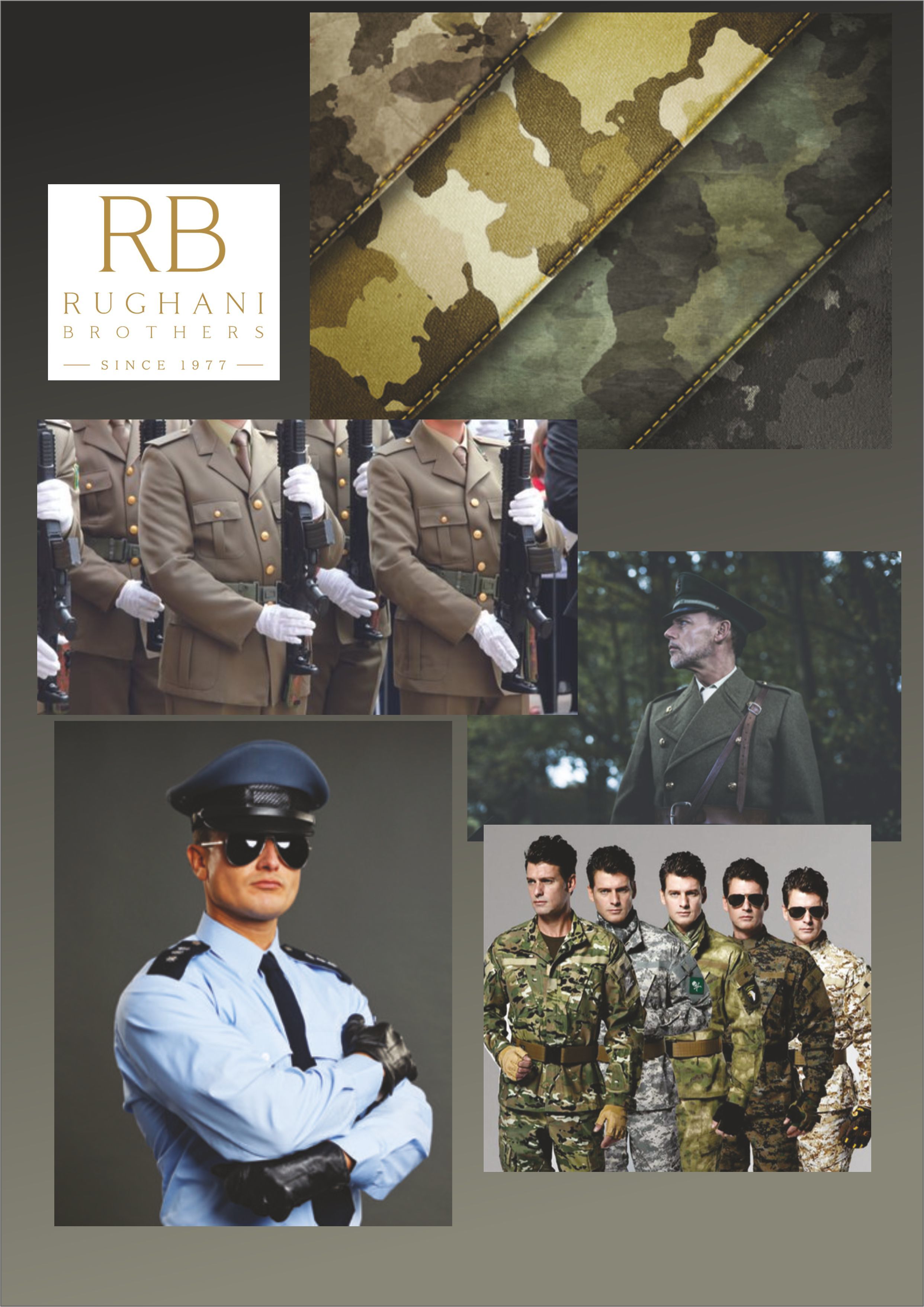 Police Uniforms Fabric Length: As Required Meter (M)