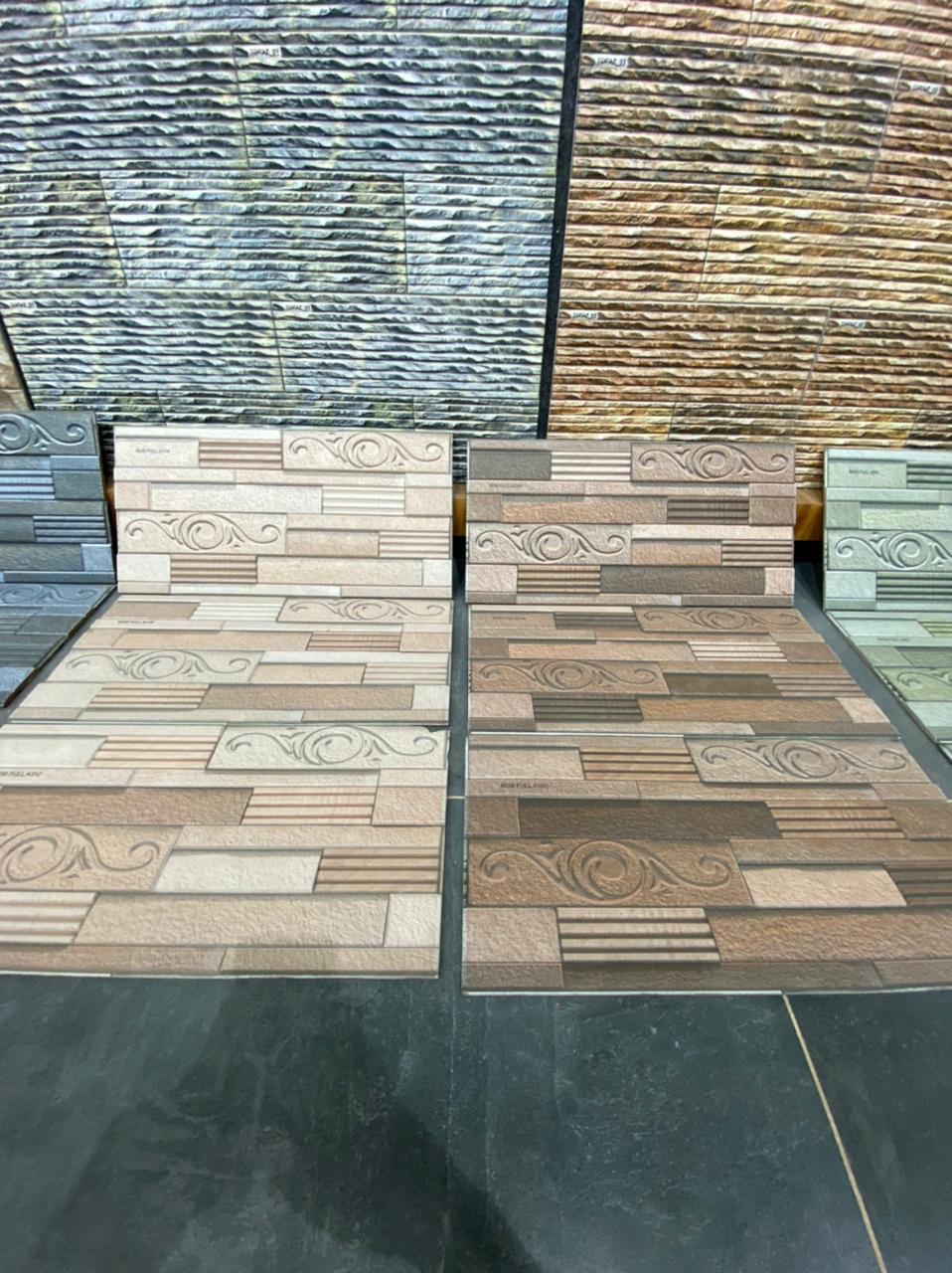 Multi Color Porcelain Stoneware Elevation Tiles