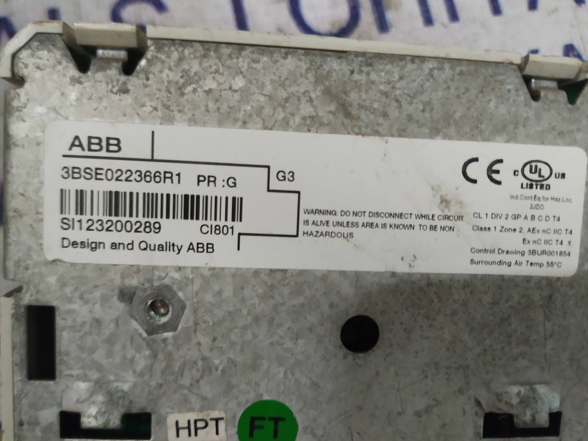 Abb Communication Module 3bse022366r1