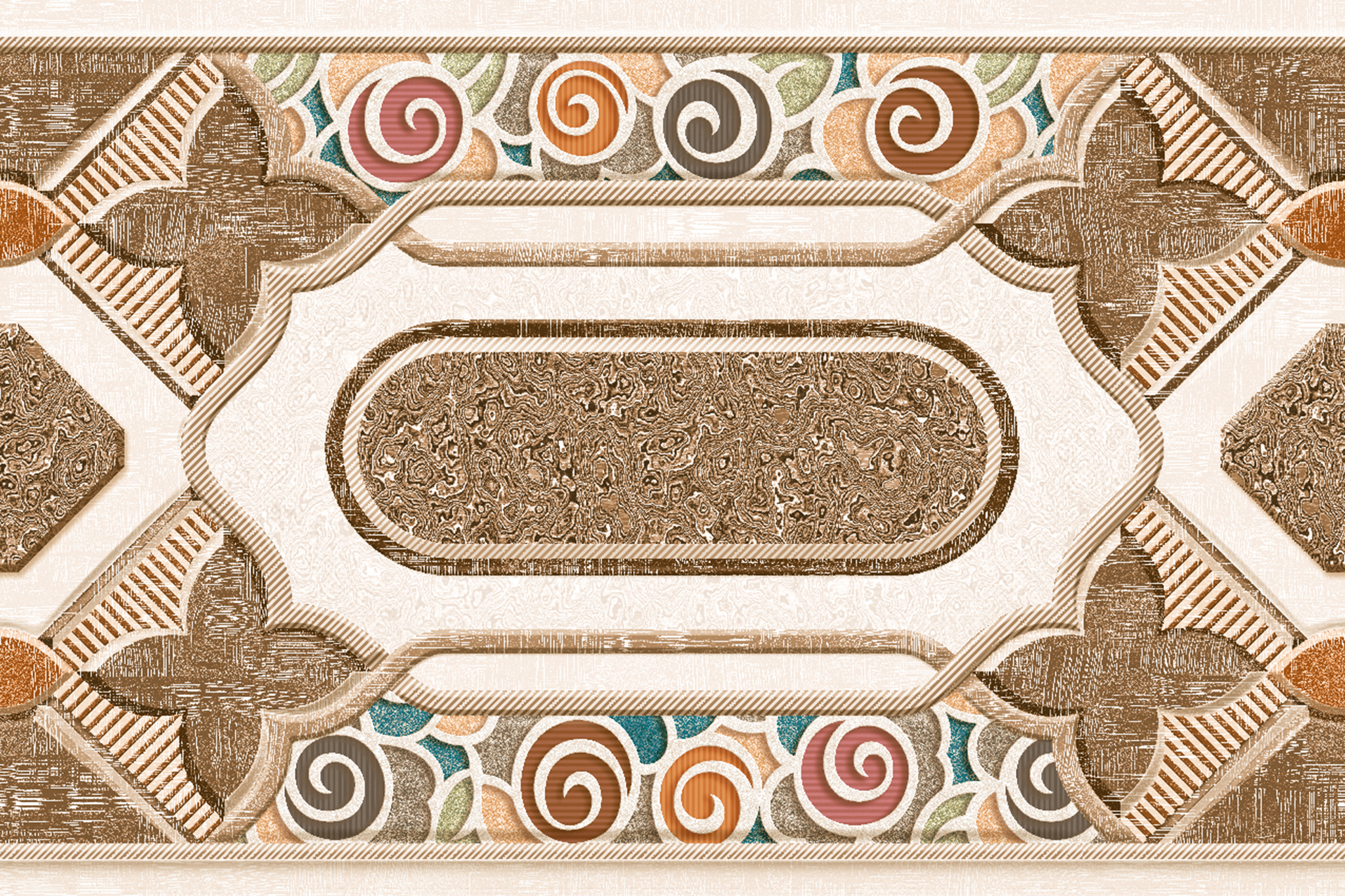 Ceramic Wall Tiles - 300x450mm, Glossy Effect, Acid-resistant, Antibacterial, Non-slip, Wear-resistant, Heat Insulation, Square Edge, 9mm Thickness