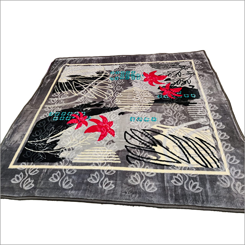 Multicolor Double Bed Embossed Blanket