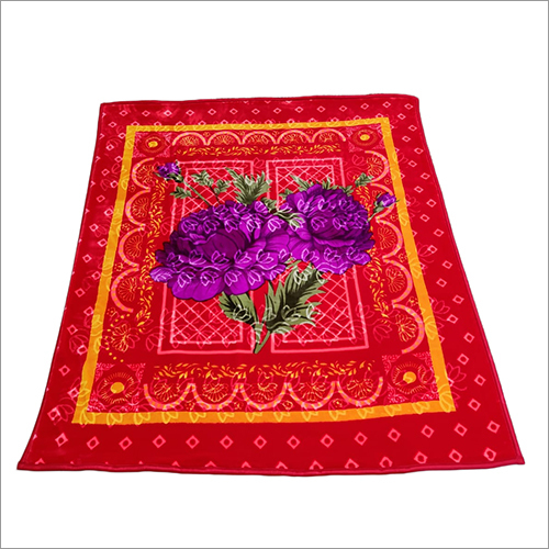 Multicolor Shyla Embossed Double Bed Blanket