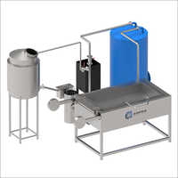 आयताकार बैच फ्रायर मशीन