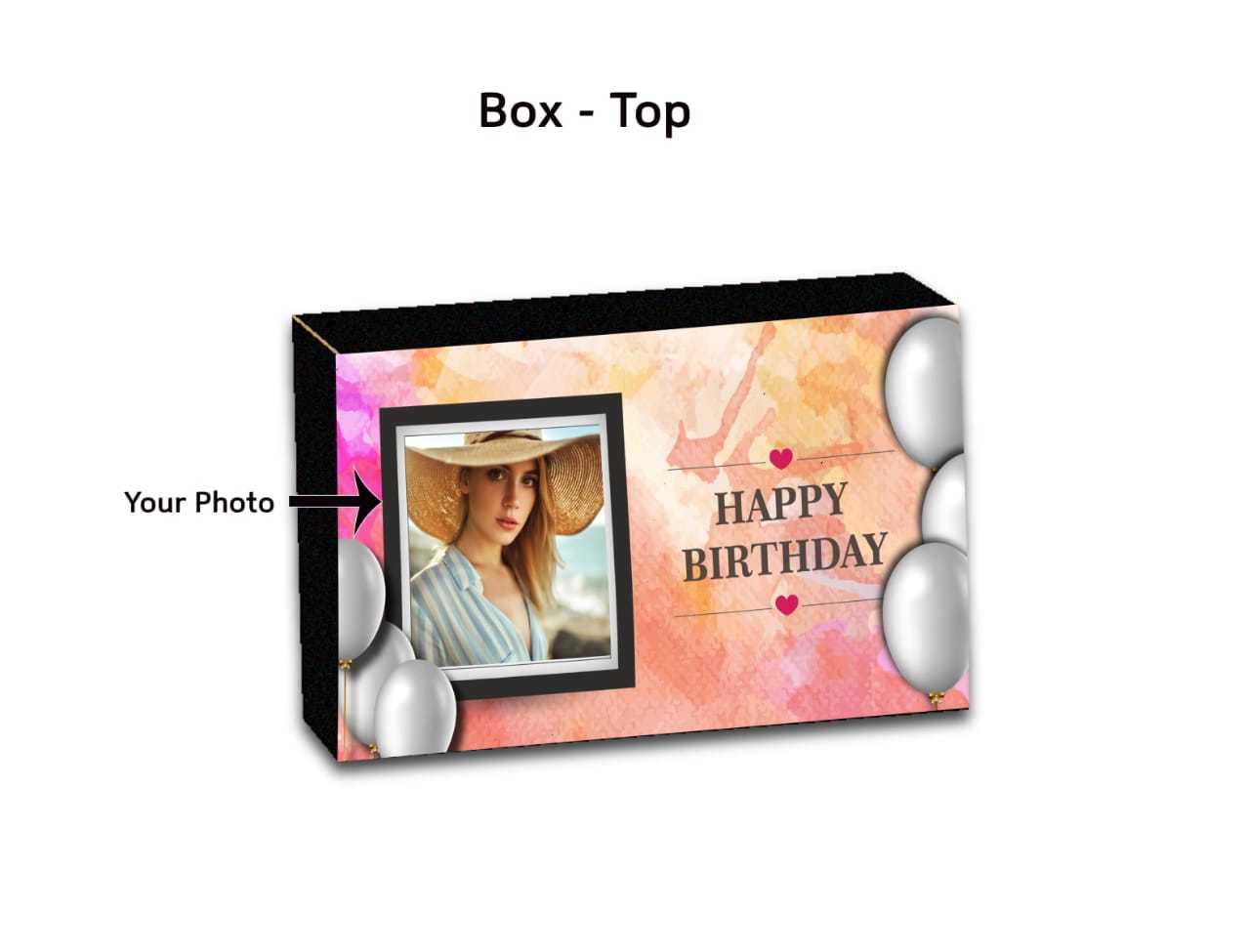 9 Printed Chocolate Candy Box