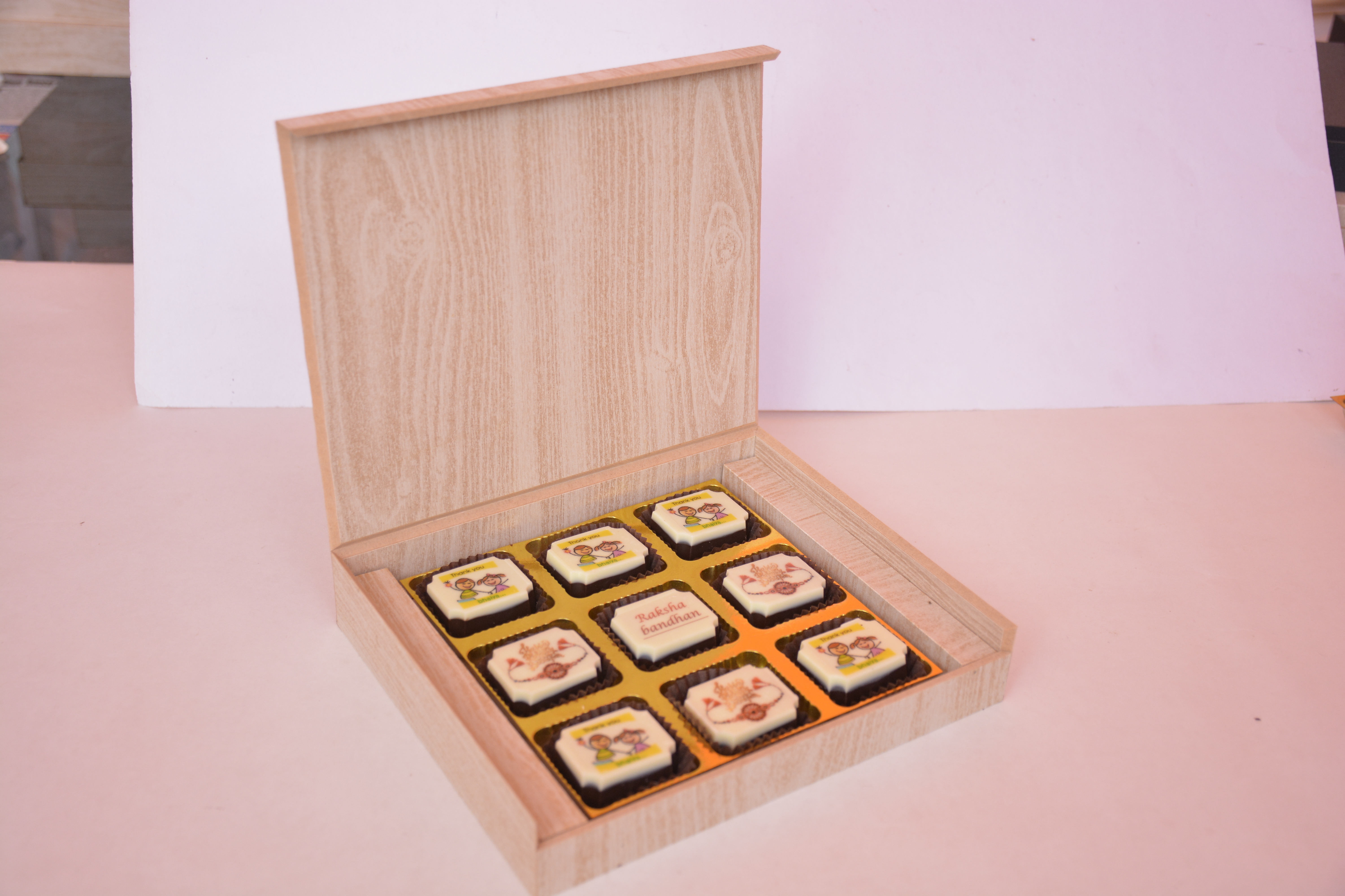 9 Printed Chocolate Candy Box