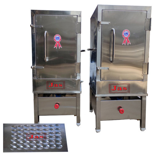 Automatic Idli Making Machine - Stainless Steel, Fully Automatic | 220-230 Volt, Electric Power, Hassle-free Operation, Versatile For Canteen And Restaurant Usage