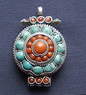 Tibetan Ghau Pendant Gender: Unisex