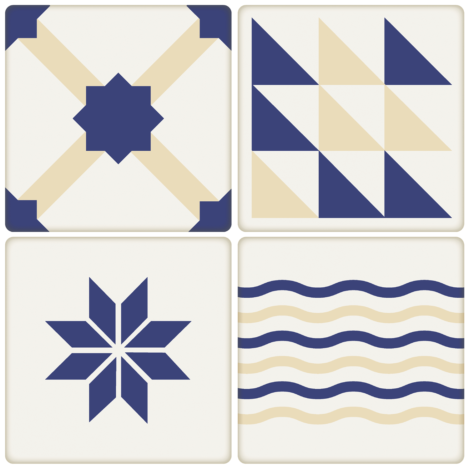 Multi Color Be 107 Ceramic Floor Tiles 300x300mm