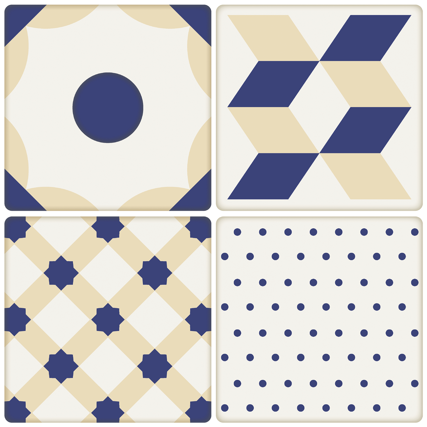 Multi Color Be 107 Ceramic Floor Tiles 300x300mm