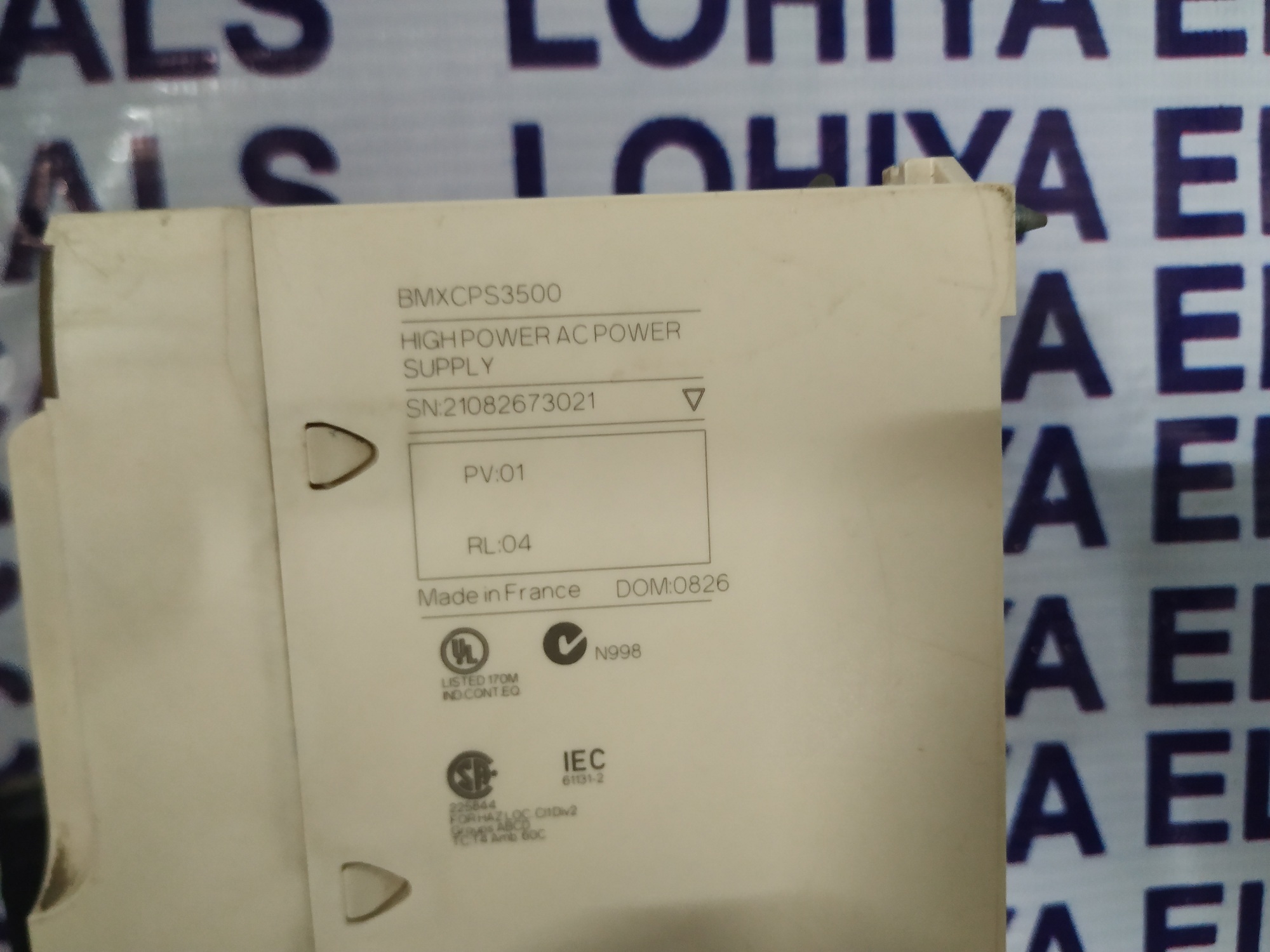 Schneider Power Supply Module Bmxcps3500