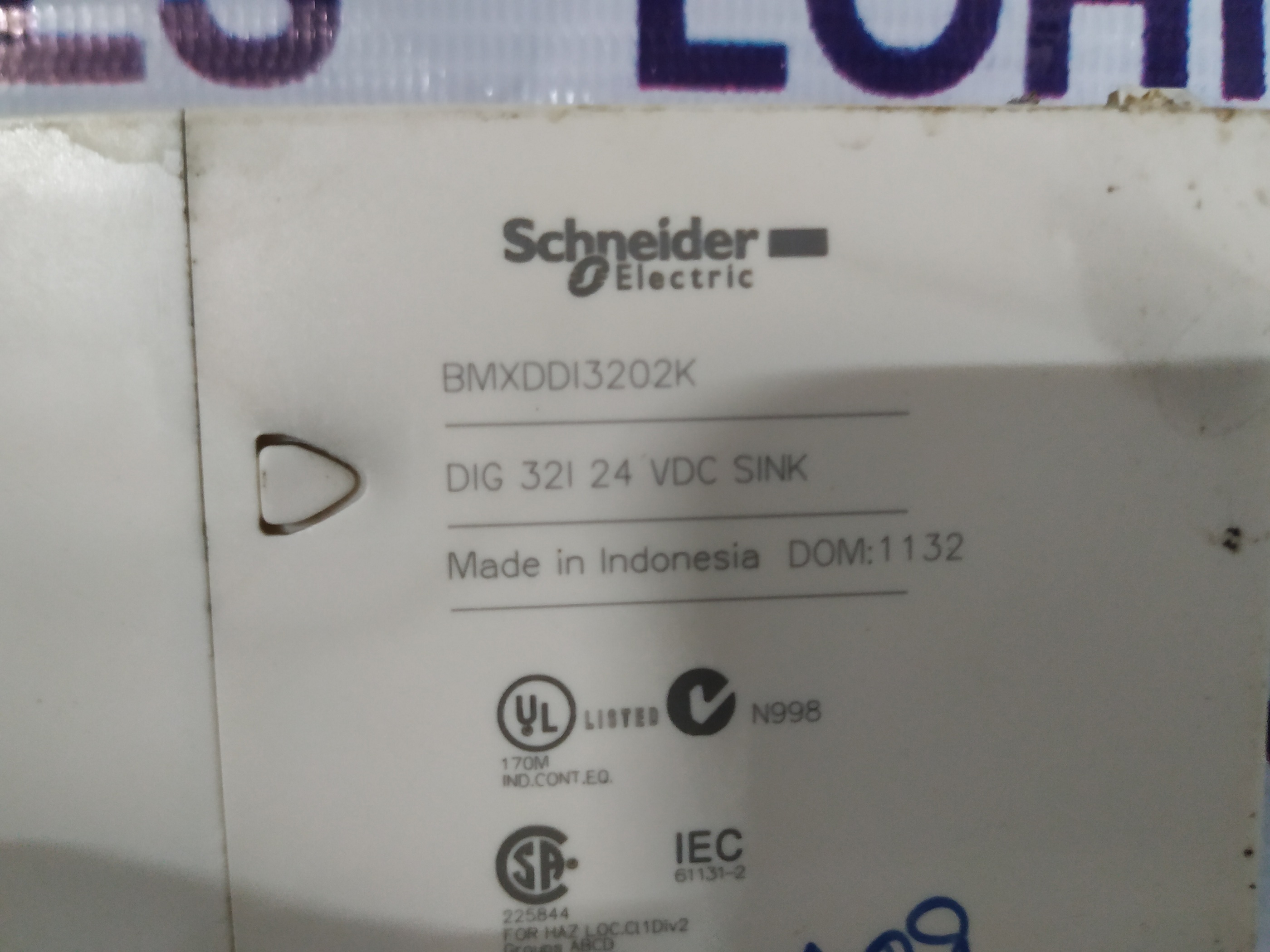 Schneider Discrete Input Module Bmxddi3202k