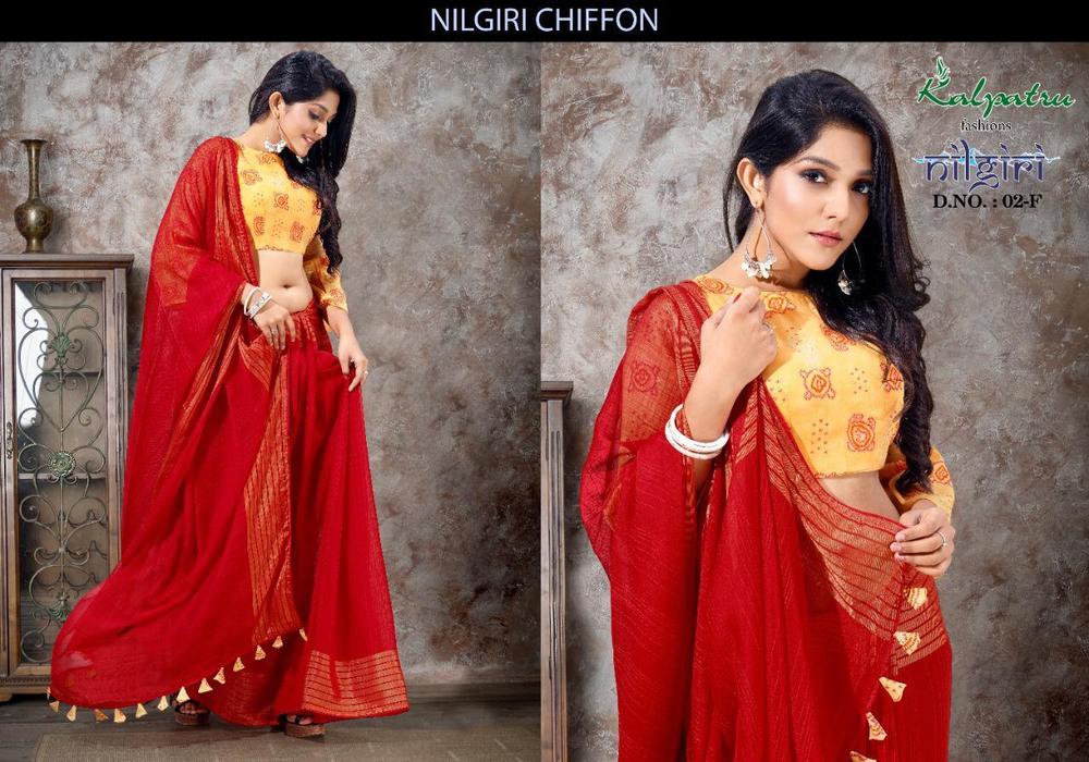 Chiffon Fancy Saree