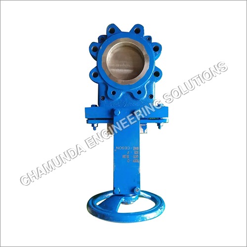 Pulp Valve For Paper Industries - Color: Blue