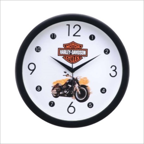 Plastic 10 Inch Customize Round Wall Clock