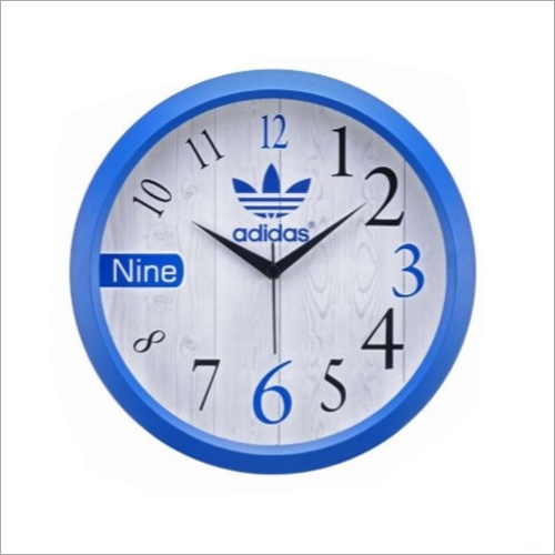 प्लास्टिक प्रोमोशनल राउंड वॉल क्लॉक