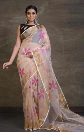 Rasum Moslin Jamdani Saree at 3900