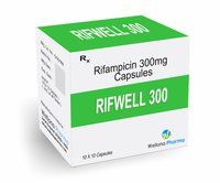 Rifampicin Capsules - 300mg for Effective Treatment of Bacterial Infections  | Suitable for Adults, Aged Persons, Women, Store in Cool and Dry Place -  300mg For Effective Treatment Of Bacterial Infections |