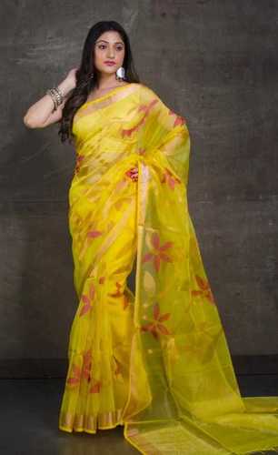 Rasum Moslin Jamdani Saree 3900