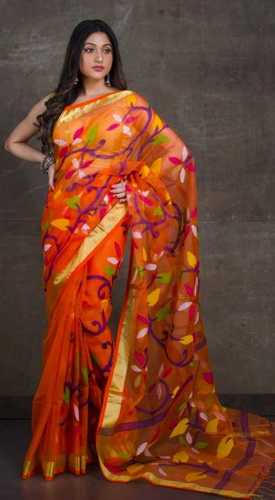 Rasum Moslin Jamdani Saree 3800