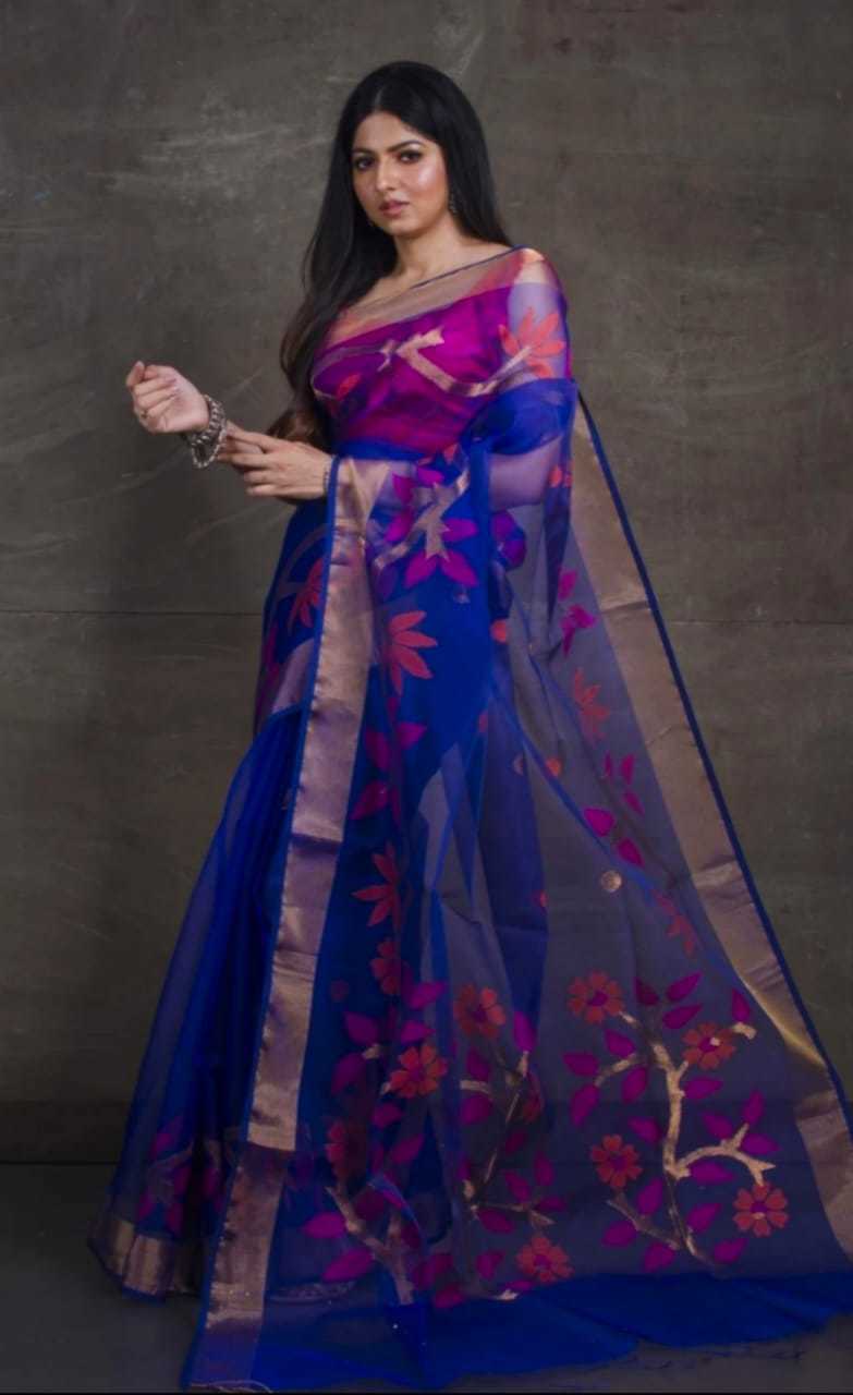 Rasum Moslin Jamdani Saree 3200
