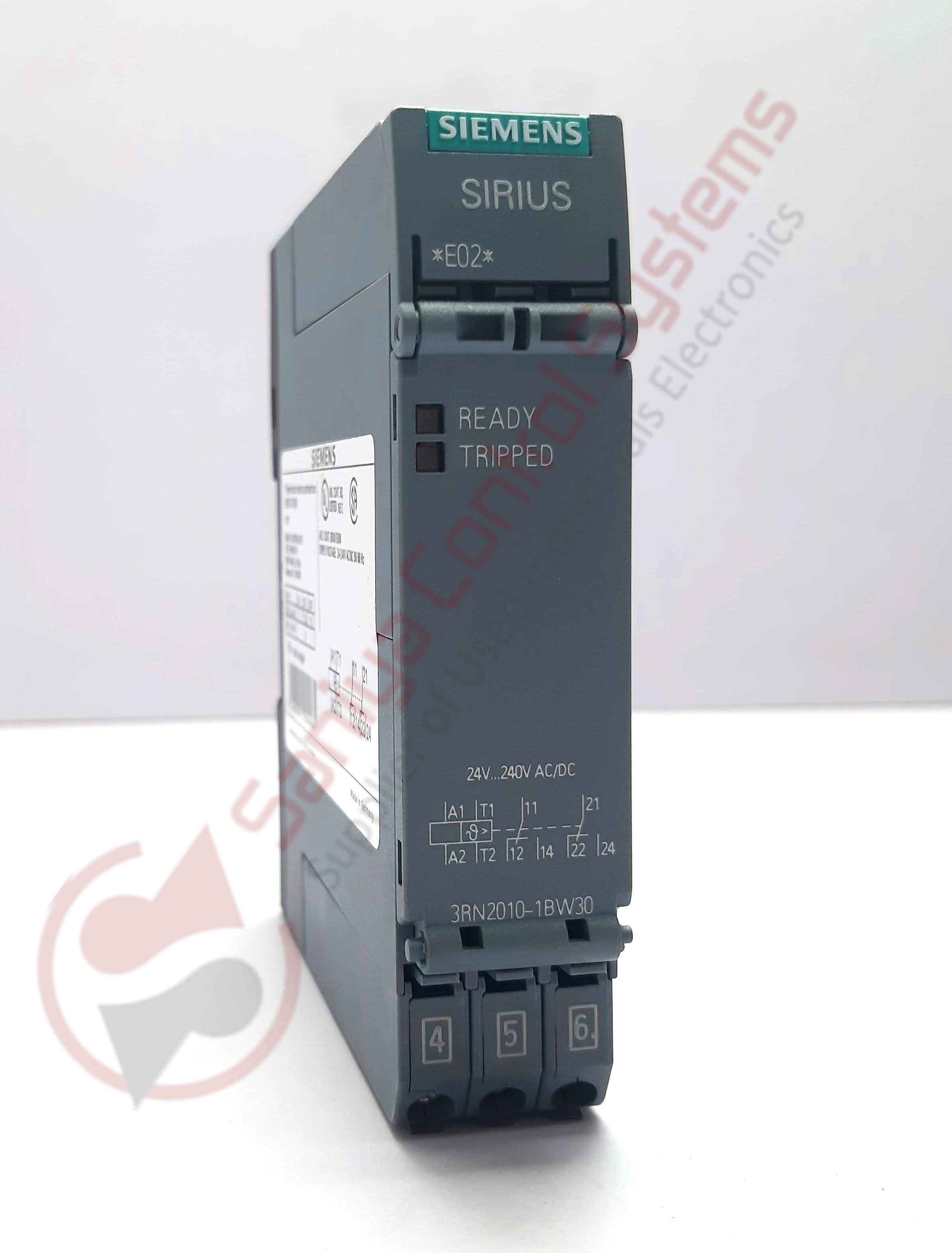 Grey Siemens 3rn2010-1bw30 Motor Starter Control