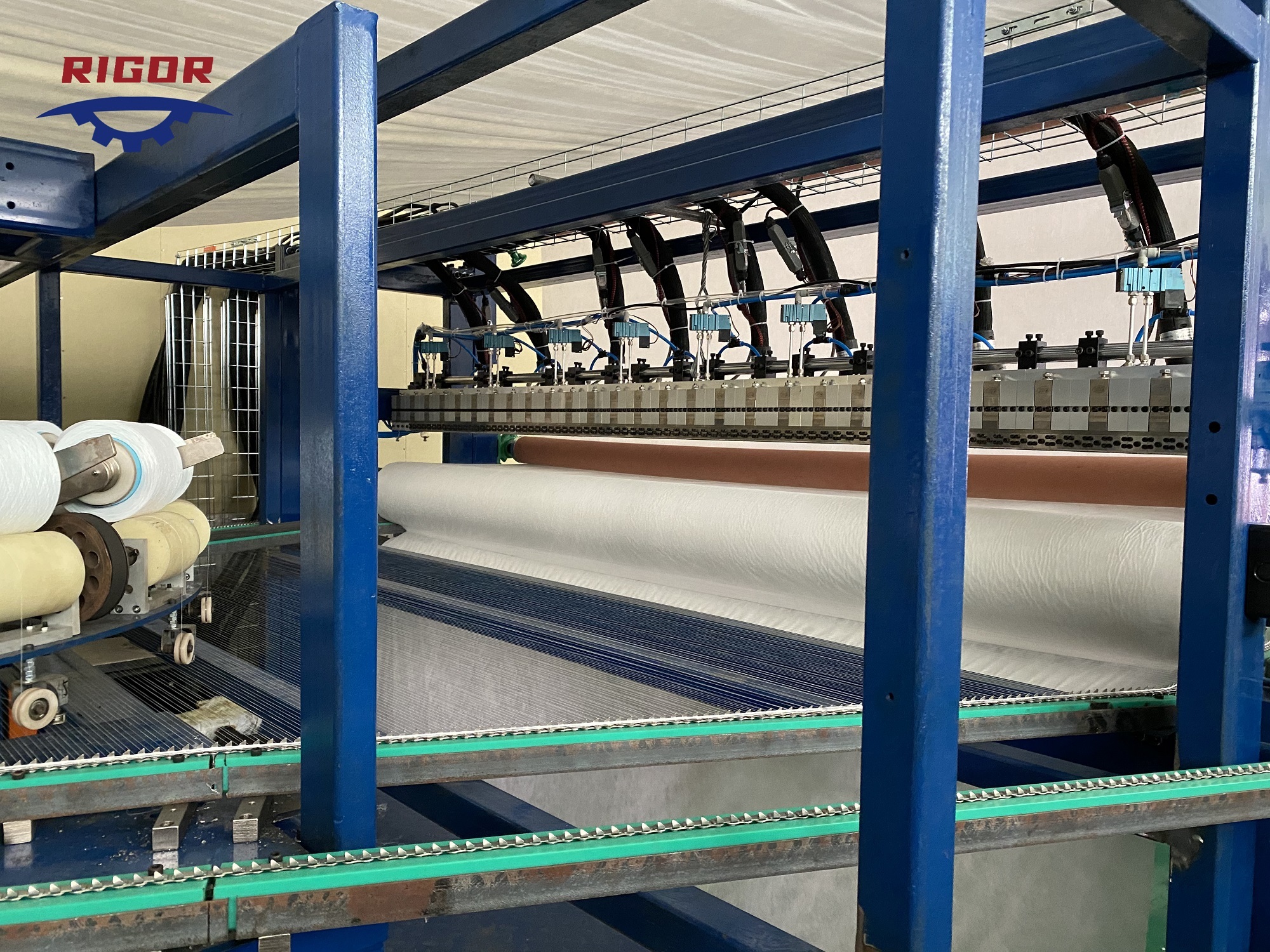 High Speed Baby Diaper Material Elastic Waistband Making Machine