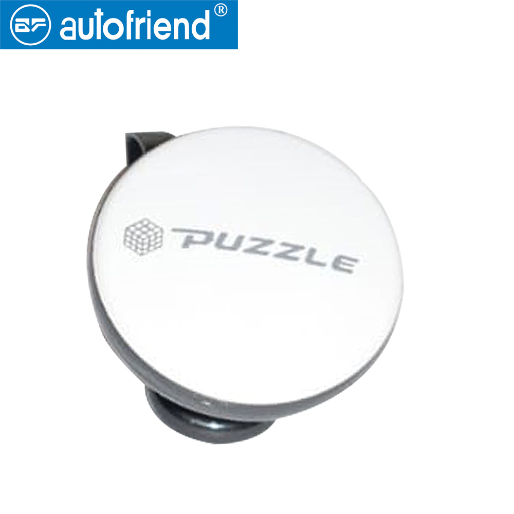 Car Puzzle Steering Knob - Aluminum Alloy 6.5 Cm , Universal Compatibility And Screw-on Installation