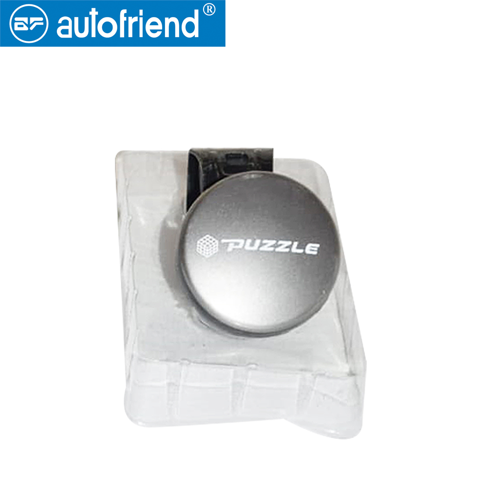 Car Puzzle Steering Knob - Aluminum Alloy 6.5 Cm , Universal Compatibility And Screw-on Installation