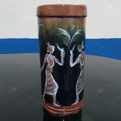 टेराकोटा डेकोरेटिंग पेन केस