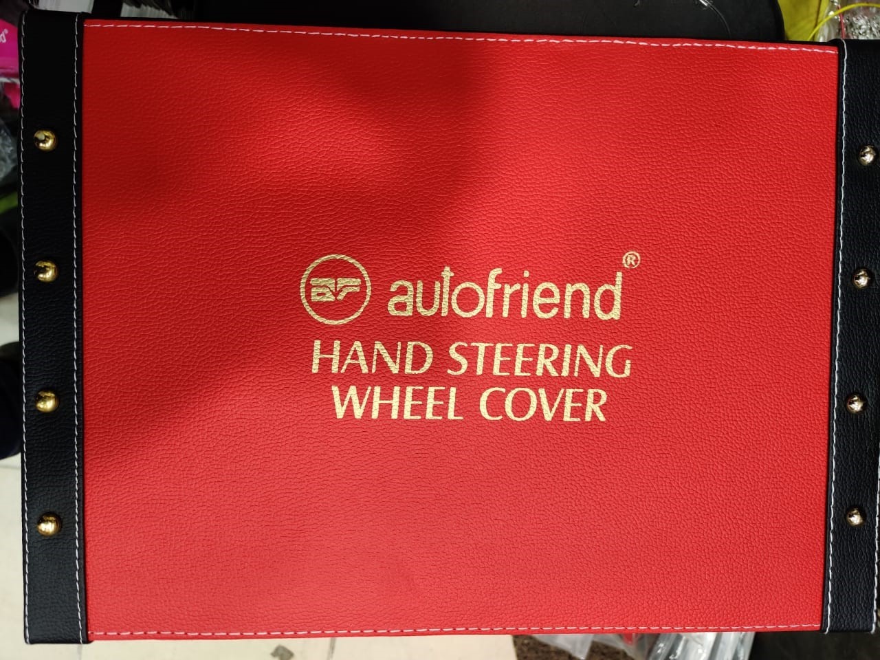 Leather Steering Cover